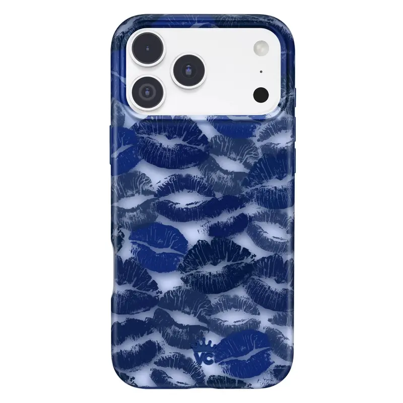 Velvet Caviar Midnight Kisses Wireless Accessories Cellphone Casing - Cute Shockproof Drop Protection Cover for iPhone 15, 16, 17, 18 Pro, 18 Pro Max