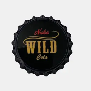 Fallout 4 Nuka Cola Wild Cap Pinback - 1in Collectible Gaming Accessory