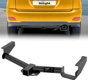Nilight Class 3 Trailer Hitch 2 Inch Receiver Tow Hitch Compatible with Toyota Highlander 2004 2005 Lexus RX330 2004-2006 RX350 2007-2009 RX400h 2006-2008 Black Powder Coated