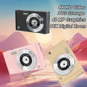 2.4 Inch LCD Screen Digital Camera, 210mp Photo & 1080P HD Video, 32GB Storage, Card Reader, USB-C Adapter, Lanyard Included