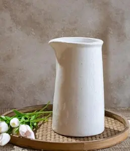 White Pourer Vase