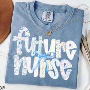Future Nurse Shirt, Coquette Nurse Shirt, Nursing Student Shirt, Nursing School Shirt, Future Nurse Gift, Nurse Shirt, Comfort Colors