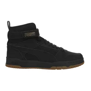 PUMA Mens Rbd Game Buck Lace Up Sneakers Shoes Casual - Black