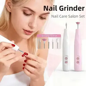 New USB Rechargeable Nail Drill, Portable Multifunctional Tool for Thick Nails and Dead Skin Removal, Essential for Manicurists