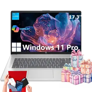 HP 17.3'' Laptop for Business & Student - 17.3" HD+ Display • Windows 11 Pro • Intel 8-Core i3-N305(Beat i5-1135G7) • up to 32GB RAM + 512GB SSD • Wi-Fi 6 • Copilot +PC • Full-Size Keyboard • Bundle Accessory
