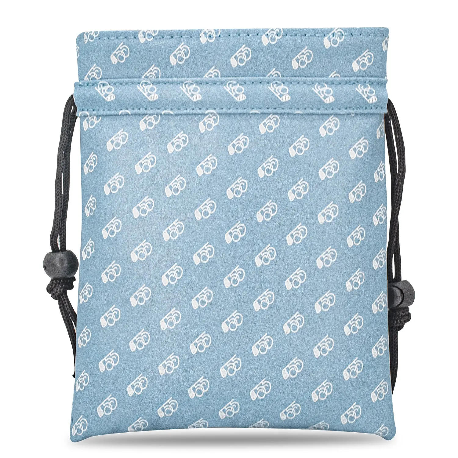 Minimalist Blue Golf Valuables Bag with Drawstring Closure, Portable Pouch for Golf Balls, Great Gift for Men and Women, Unique Father Husband Present, Golf Gift Accessory, Golf Accessories, Golf Supply, Golf Pack