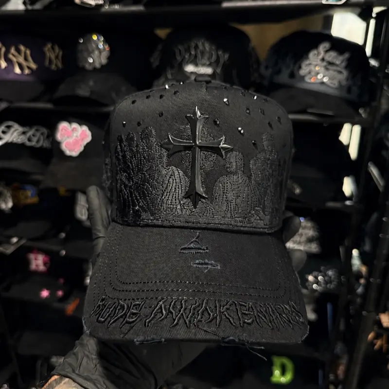 la última cena Snapback Hat with Embroidered Design and Adjustable Fit for Stylish Outfits