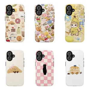 Cozy Kawaii Collection – Cute Food, Animals & Pastel Aesthetic Phone Cases For iPhone 17 - 11 Pro Max Plus Mini X XR XS 7 8 Plus or SAMSUNG GALAXY S26 - S21 Ultra Plus – Sweet Little Things Collection