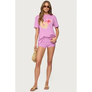 Fleur Fold Over Shorts