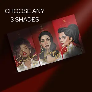 Build Your Bundle Choose Any 3 | Glitter Lip Kit | Stay Golden Cosmetics | Long Lasting Glitter Lips Makeup | Kiss Proof, Drink Proof,Party Proof Lips |