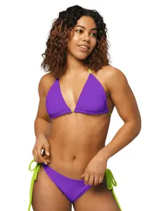 EcoChic Lime Bikini Set