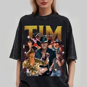 Limited TimMcGraw Vintage T-Shirt, Mc.Graw 90s Bootleg Style Shirt, Gift For Women and Man  T-shirts, Crewnecks, Hoodies – Gifts Suitable for Anyone