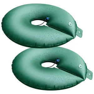 HIRALIY 15/20 Gallon Tree Watering Bag, 2 Pack Watering Ring, Deep Root & Slow Release & Automatic Drip Irrigation System, for Multi-Trunk Newly Planted Small Trees and Shrubs