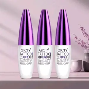 SummerVibes NEW,3Colors-Easy Peel-Off Eyebrow Gel-Waterproof&Sweatproof, Long-Lasting Black orBrownTattooTint, Film Forming, Medium Coverage forAllSkinTypes,Mother's Day gift