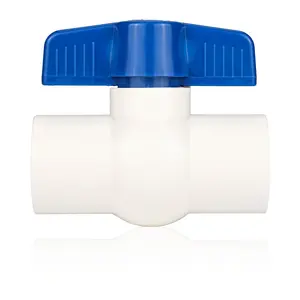 10-Pack 3/4" PVC Ball Valve, FPT Threaded, Sch. 40