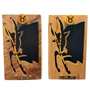 Taurus Wooden Puzzle Box