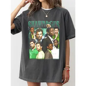 Comfort Colors® Shawn and Gus T-Shirt, Psych TV Spencer Guster Comedy Series Fan Unisex T-Shirt, Gift For Woman and Man