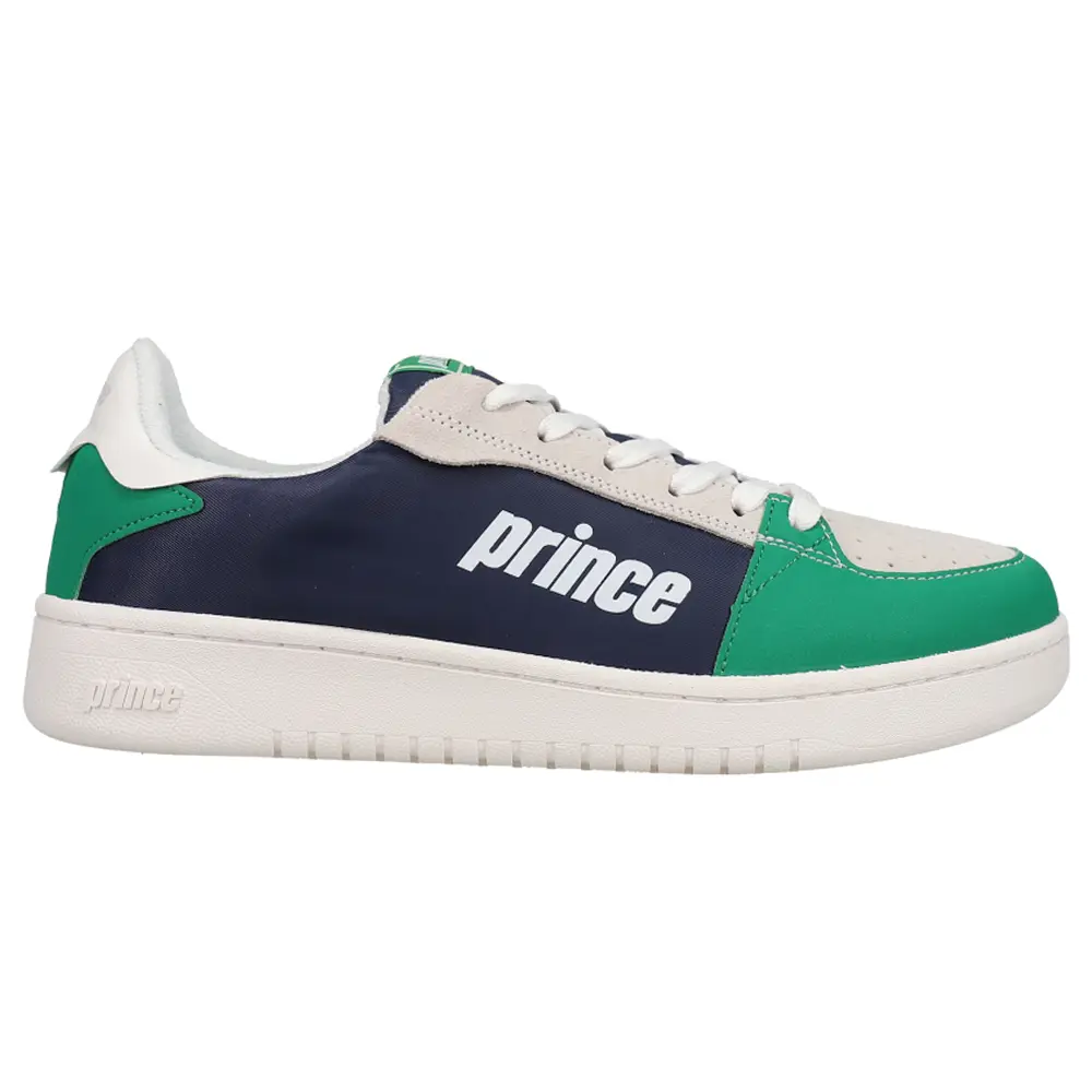 Prince Mens Vintage Cup Benjo Lace Up Sneakers Shoes Casual - Blue
