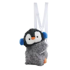 Gulibags Cute plush penguin backpack, doll bag is also a gift for girls，various style，portable plush bag，Women's Adjustable Crossbody Bag