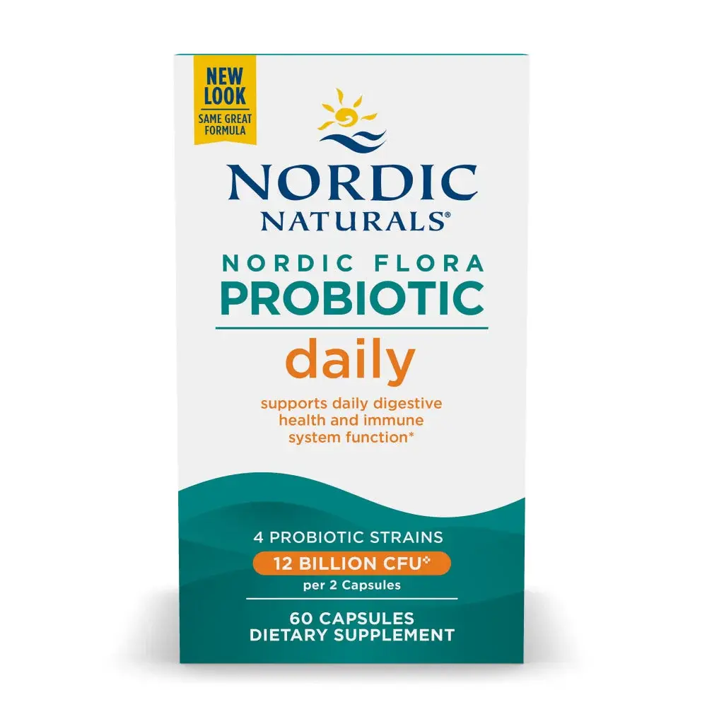 Nordic Flora Probiotic Daily - 60 Capsules