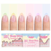S Almond【Only Nails】Spring Macaron 16Sizes 192Pcs