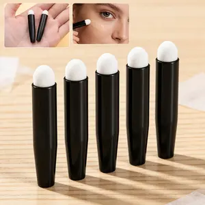 5 Piece Mini Concealer Brushes Set, Ultra Soft Sponge Round Head Makeup Brush, Natural Spot Coverage, Face and Eye Cosmetic Tools, Makeup Brushes Kits, Makeup Blending Brush