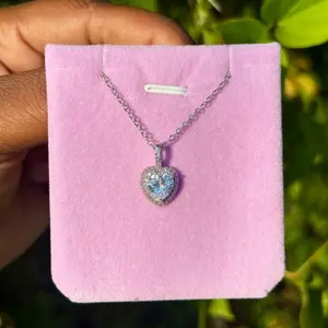 Elegant Sterling Silver Heart Necklace for Women