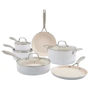 Denmark Tools for Cooks 10 -Piece 11-in Aluminum Cookware set with Lid