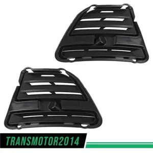 CROSSDESIGN 2Pcs Fit For 2013-2014 Ford Mustang Fog Light Cover Set FO1039134 FO1038134
