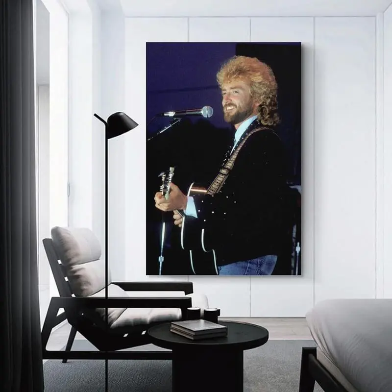 America Country Musician Keith Whitley Poster No Frame Wall Art Poster For Room Aesthetic Living Room Bedroom Office Decor Satin Poster
