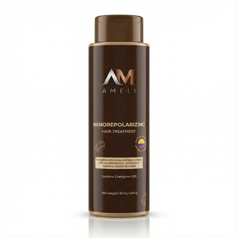 Ameli Nanorepolarizing Hair Treatment with Coenzyme Q10 Botanical Extracts & Hydrolyzed Proteins 16.9 fl oz