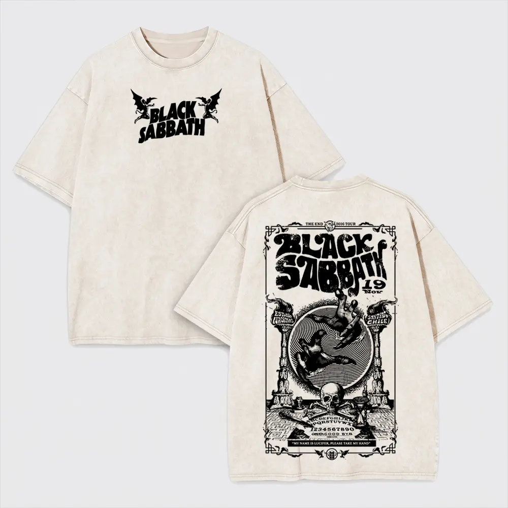 Black Sabbath Rock Music T-shirt, Oversized Aesthetic Boho Graphic Tshirt Tee Top Womenswear Streetwear Summer Heavyweight tee,Gothic streetwear,Grunge aesthetic,Y2K retro,Harajuku style, streetwear,Graphic te