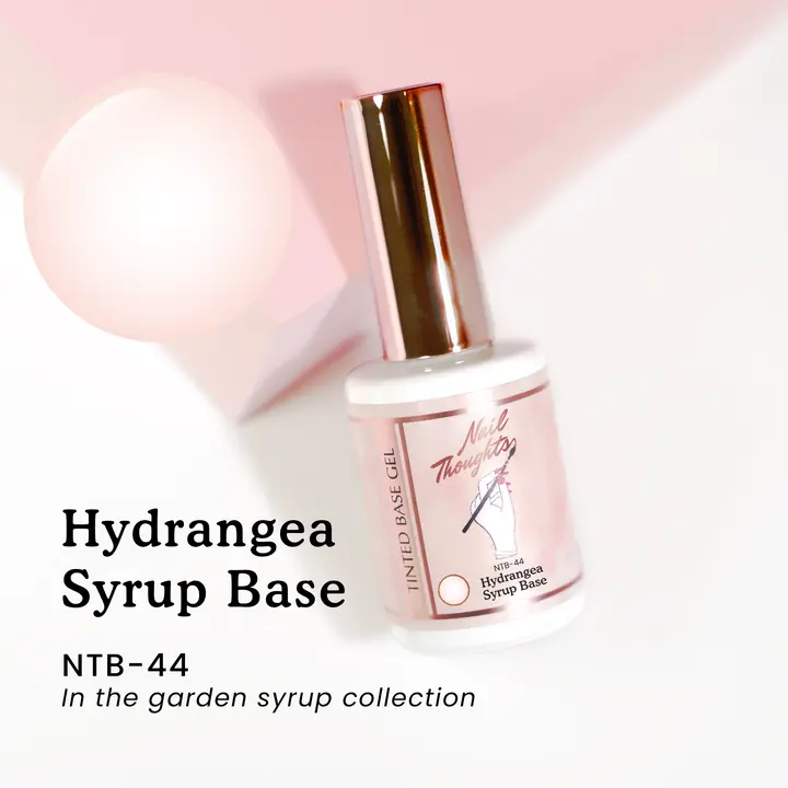 Kokoist X Nail Thoughts Tinted Base Gel - NTB-44 HYDRANGEA SYRUP BASE Builder Gel Base