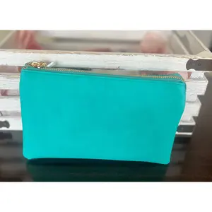 Aquamarine- Riley Wristlet Crossbody Bag