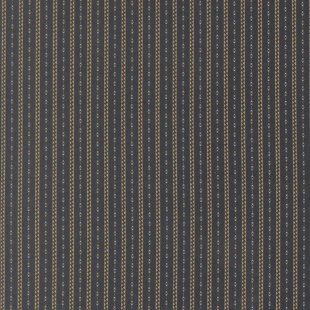 Fabric Moda Indigo Wagon Tracks Miss Mollie by the Quarter Yard 47570-20