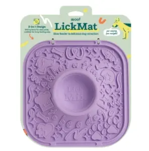 Woof Dog Lickmat - Lavendar