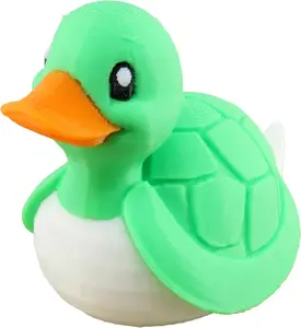 PowerTRC Turtle Duck Figurine – Duck for 4x4 Ducking, Fun Car Dashboard Accessory, Unique Turtle Gifts, Ducks for Cars – 3D Printed in USA