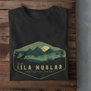 Jurassic Park Isla Nublar T-Shirt, Visit Isla Nublar National Park Parody Shirt, Universal Studios Dino Graphic Tee, Jurassic World Gift