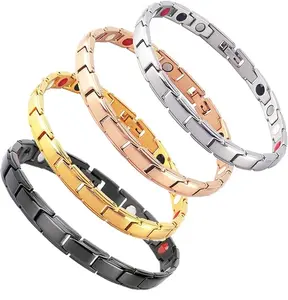 Copper Magnetic Bracelet Energy Healing Therapy Arthritis Pain Relief For Men Women
