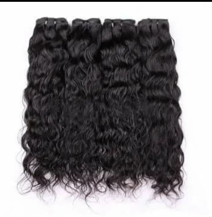 Indian Premium Natural Wavy Hair Cuticle Aligned 3 Luxuriously Long Bundles