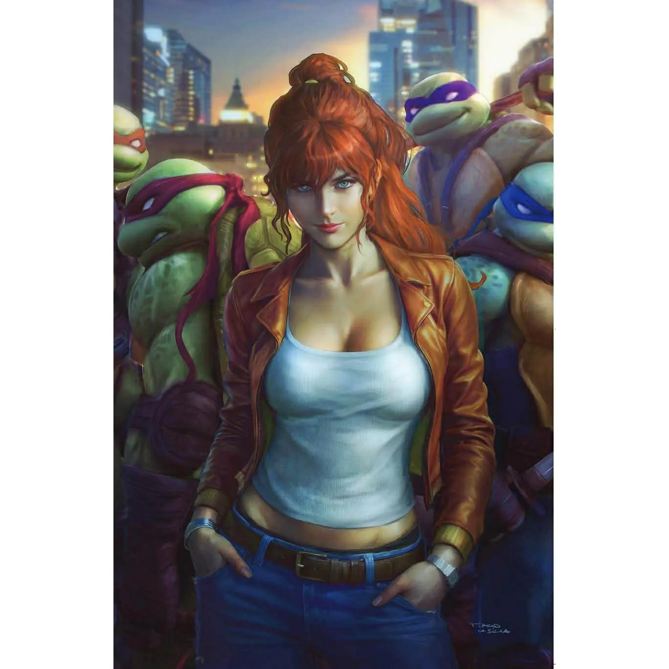 TMNT #16 - TIAGO DA SILVA - VIRGIN - LTD 600