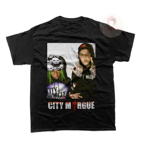 City Morgue Unisex T-Shirt - Rap Music Graphic Tee - ZillaKami Merch - SosMula - Printed Music Poster For Gift