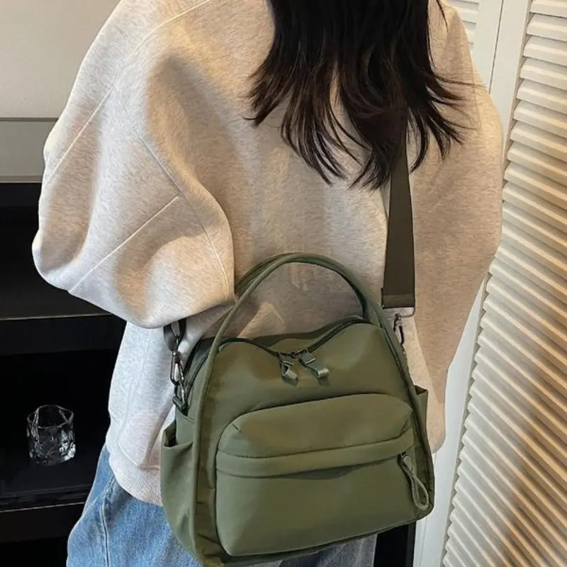 Lightweight Nylon for Women, Casual Everyday Shoulder Handbag, Versatile Commuter Tote, Trendy Crossbody Bag, Fashionable Crossbody Bag, Casual Crossbody Bags