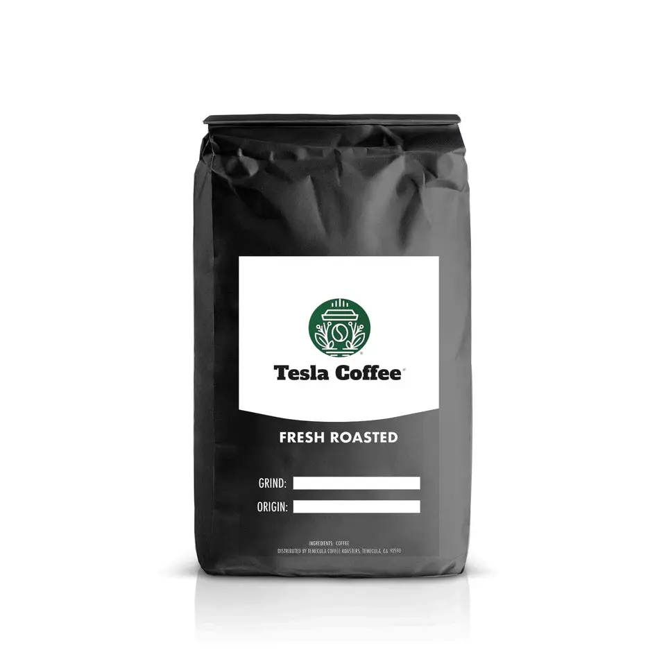 Tesla Espresso-340 grams-Organic Coffee-Whole Bean-Dark Roast