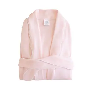 Pink Scalloped | Robe (Women's)
