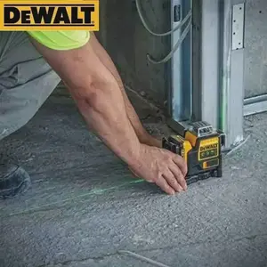 Dewalt NEW DW089LG 12 Lines 3 Sides*360 Degree Vertical 12V Lithium Battery Laser Level Horizontal Green Meter Outdoor Levelingdrill big tool set lawn sweeper impact wrench welder machine