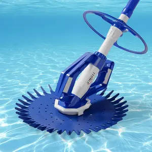VINGLI Pool Vacuum Cleaner Automatic Sweeper Swimming Pool Creepy Crawler Vacuum with 33FT Hoses