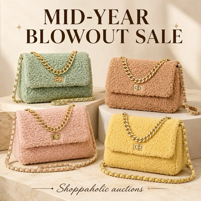 Faux Fur Shoulder Bag