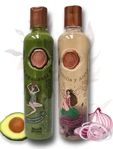 Ultra Repair S.O.S Shampoo & Conditioner with Onion & Argan | Intensive Plex Treatment with Banana & Avocado – Colombian Hair Care Kit