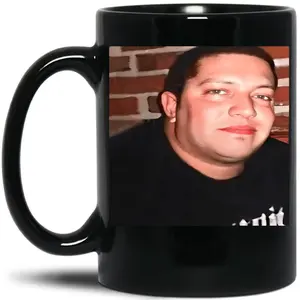 Funny Punktify Sal Vulcano Meme Classic Black Coffee Mug Size 11 Oz 15 Oz